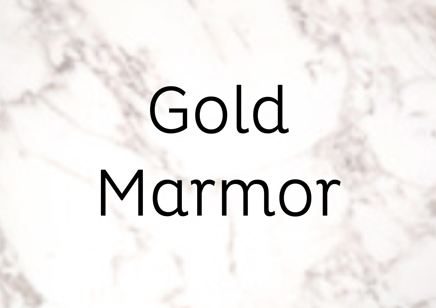 Gold Marmor