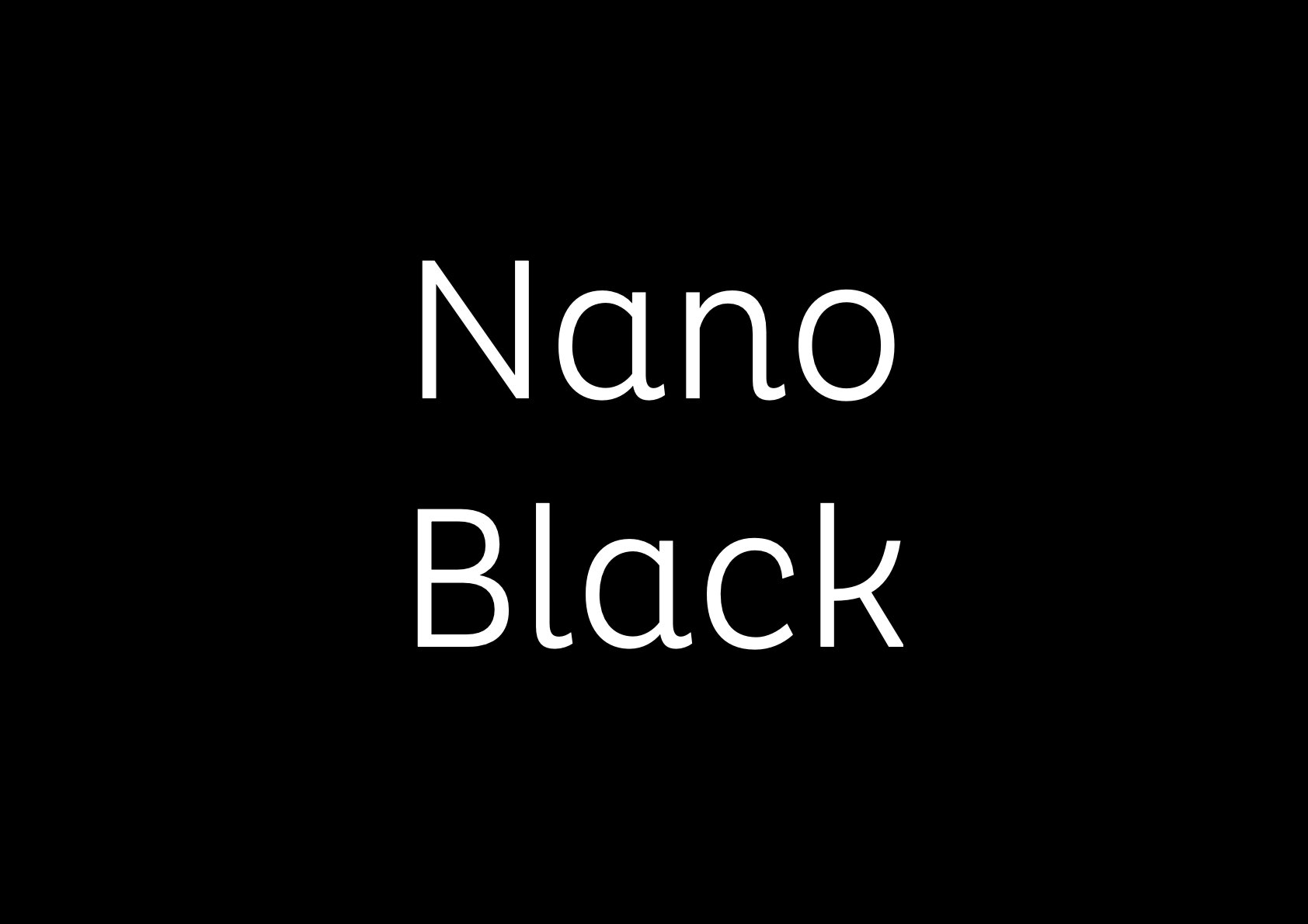 Nano Black